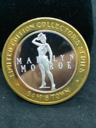 Marilyn Monroe $10 Silver Strike,  Robinsonville,  Ms