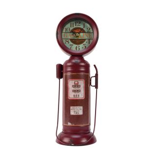 Vintage Gas Station Quality Motor Fuel Gasoline Pump Clock Garage/shop/bar Decor