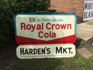 Store Front Royal Crown Cola Sign