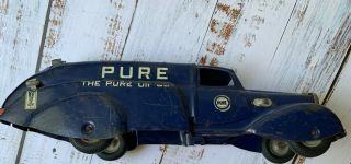 Metalcraft Pure Oil Tanker Truck Yale Tires 1930 ' s Yale Tires 2
