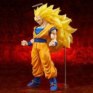 X - Plus Gigantic Series Dbz Dragon Ball Z Saiyan 3 Son Goku Figure Limited