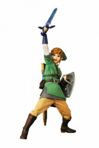 Real Action Heroes The Legend Of Zelda Skyward Sword Link Figure Medicom Toy