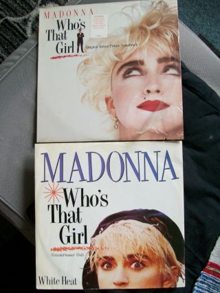 Madonna Whos That Girl Lp And 12 " Single