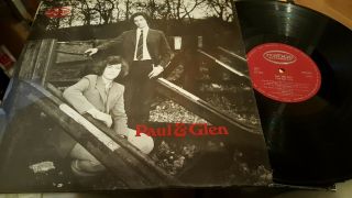 Paul & Glen Paul & Glen Rare Uk 1972 Private Press Midas Mfhr 039 Folk