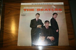 Beatles Vinyl Lp Introducing The Beatles Vee Jay Vjlp 1062