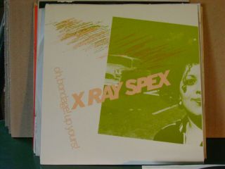 Rare Punk Oz 45 & Slv X - Ray Spex Oh Bondage Up Yours/i Am A Clich Missing Link