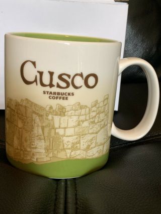 Starbucks Cusco Mug,  Global Icon Series