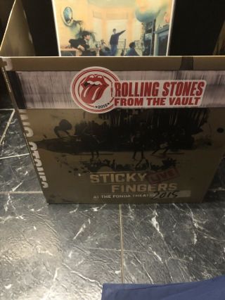 The Rolling Stones Sticky Fingers Live From The Vault 3 Lp And Dvd Trifold