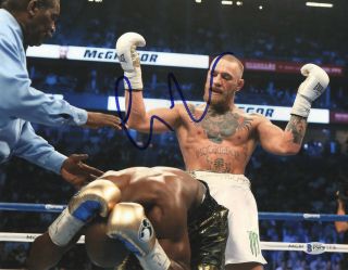 Ufc Conor Mcgregor Signed 11x14 Photo Authentic Autograph Bas Beckett Mayweather