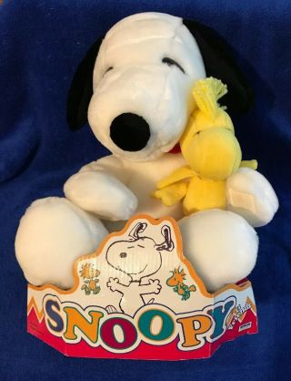 Irwin Toys Plush Peanuts Snoopy And Woodstock Set Large 11” 2011 Toys R Us