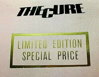 The Cure " Three Imaginary Boys " May 1979 Ltd.  Edition U.  K.  1st.  Press Nm/mint Lp