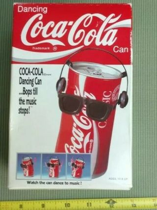Coca Cola Dancing Can Toy Wbox