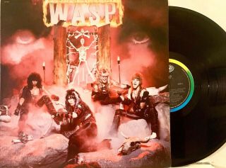 W.  A.  S.  P.  ‎– (wasp) Self Titled 1984 Vinyl Capitol Orig 1st Press Nm W/ Insert