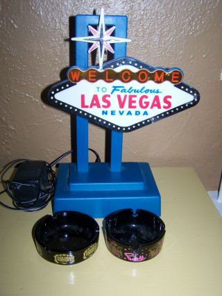 Welcome To Fabulous Las Vegas Nevada Sign Animated Lighted Souvenir