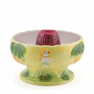 Big Volcano Ceramic Tiki Drink Bowl - 48 Oz - Outdoor Hawaiian Luau Drinkware