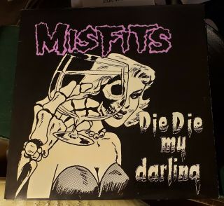 Misfits Die Die My Darling 1st Pressing Black Vinyl 1984 Plan9 Pl9 - 03