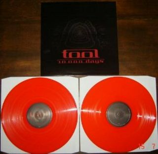 Tool 10,  000 Days - 180 Gram Red Vinyl Uk 2lp Set