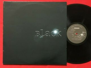 Prince The Black Album Mega Rare Promo Lp Limited Edition Paisley Park Bpa0001