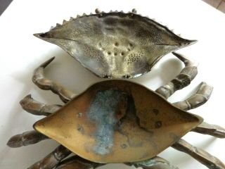 Very Rare Giant Brass Crab with Storage 4