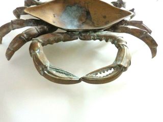Very Rare Giant Brass Crab with Storage 5