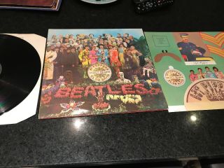 The Beatles - Sgt Peppers Lonely Hearts Club Band - 1967 Vinyl Lp Record