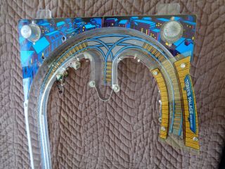 Who Dunnit Pinball Main Train Ramp Fully Populated Plug N Play Great Shape W?d