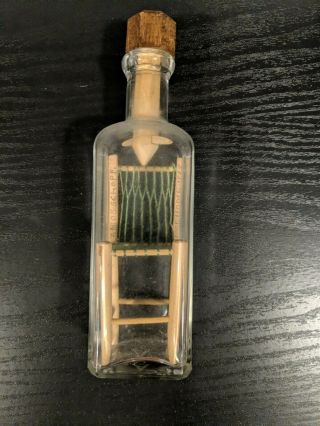 Independent Order Of Odd Fellows (i.  O.  O.  F. ) Amos Schopf Chair In A Bottle