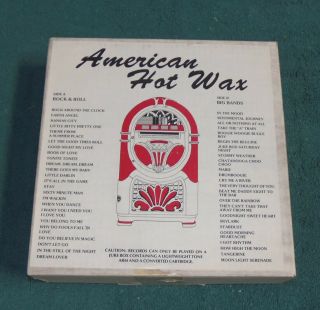 Set Of 25 Rock - N - Roll / Big Band American Hot Wax 78rpm Records For Jukebox