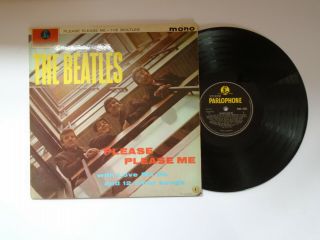 The Beatles 12 " Vinyl Record: Please Please Me 1963 Mono Ex/ex