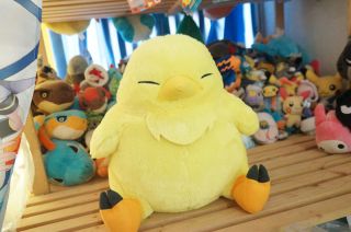 Large Final Fantasy Chocobo Bird Plush Toy Stuffed Doll 13 " Square Enix