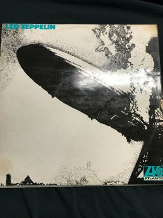 Led Zeppelin - Self Titled - 1969 Vinyl Lp 1st Atlantic 588171 A1/b1 Turquoise