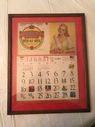 1949 Northampton Brewery Corp.  Calendar