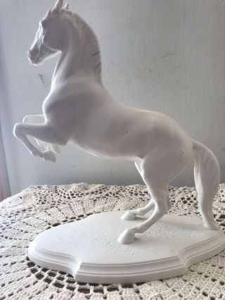 Franklin Lipizzaner Horse Sculpture By Pamela Du Boulay,  The Levade