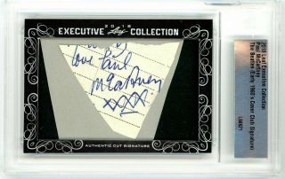The Beatles / Paul Mccartney / 2018 Leaf Executive Autograph / Psa/dna/jsa/bas