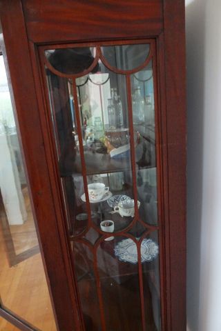 Heirloom Furniture China Cabinet Glass and Wood Apartment - size 2