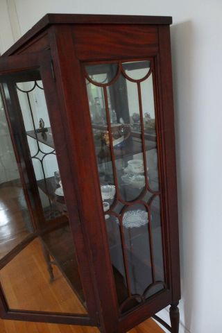 Heirloom Furniture China Cabinet Glass and Wood Apartment - size 4