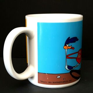 Roadrunner Coffee Mug Wile E Coyote Acme Delivery Absolutely Has To Get There 5
