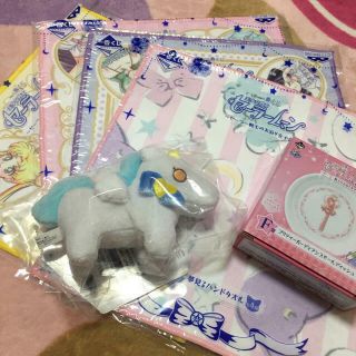 Sailor Moon Sure Winner Set Of 6 Hand Towel Dish Elios Mascot Toy