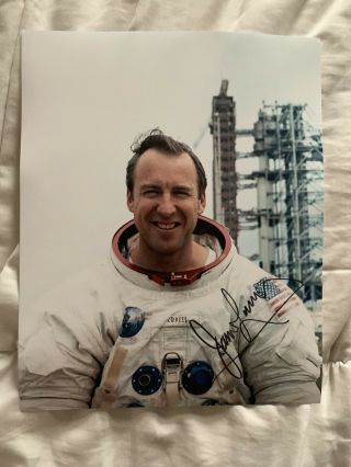 James Jim Lovell Signed 8 X 10 Photo Astronaut Nasa Houston We Have A Problem