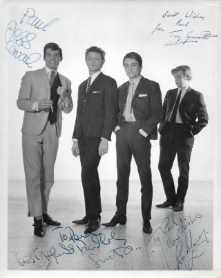 Ronald Lacey,  Dudley Sutton,  2 In The Boys (1962) Hand - Signed 10 " X8 " Portrait