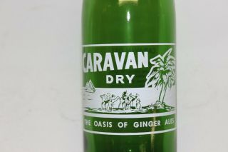 Caravan Dry Ginger Ale Soda Bottle,  Cheerwine,  Salisbury,  North Carolina