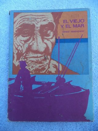 Old Man And The Sea 1981 Signed Gegorio Fuentes Book Ernest Hemingway Spanish