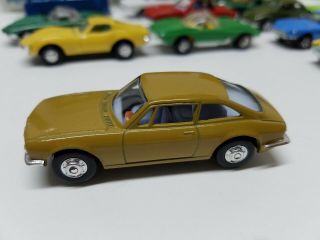 Playart Fastwheel Isuzu 117 Coupe In Tan/mustard W/light Blue Int Htf
