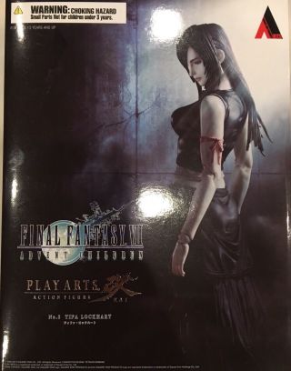 Final Fantasy Vii Advent Children Play Arts Kai Tifa Rokkuhato F/s Japan Playart