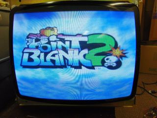 Point Blank 2 Pcb By Namco With Partial Harness And Marquee,  Board