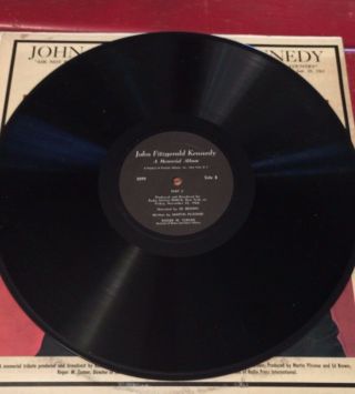 Premier Albums John F Kennedy Memorial Album Highlights of Speeches 1963 Vinyl 4