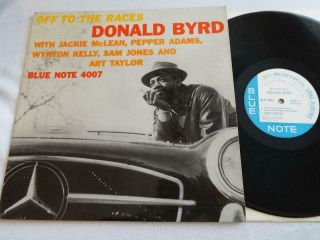 Lp Donald Byrd Off To The Races Blue Note Blp 4007 Dg Rvg West 63rd St Ear Nm/ex
