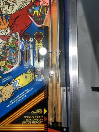Jokerz Pinball Machine Williams Coin Op Arcade LEDS 1988 7