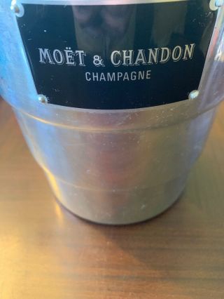 Vintage Moet & Chandon Champagne Ice Bucket Cooler 2