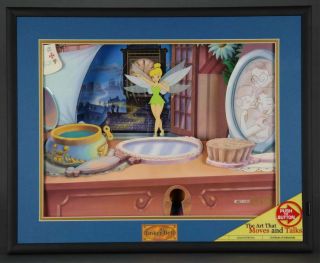 Tinkerbell / Peter Pan Aminated Animations Disney Moving Talking Cel